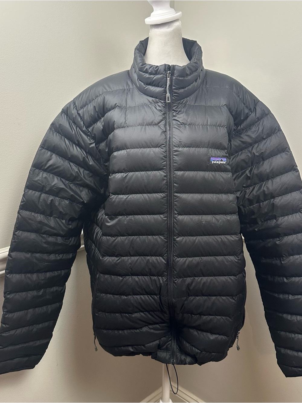 Patagonia Men’s Black Quilted Down Puffer Jacket XXL